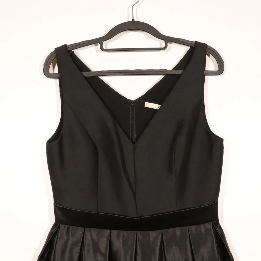 NWT Halston Heritage Black Patterned Dress Size 6 - Image 3