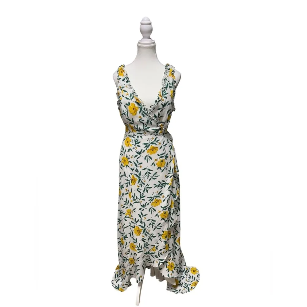 If By Sea x Anthropologie Wrap Dress - Image 6