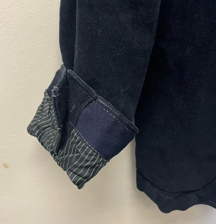 Womens United Colors of Benetton Navy Double Breast Blazer - Image 4