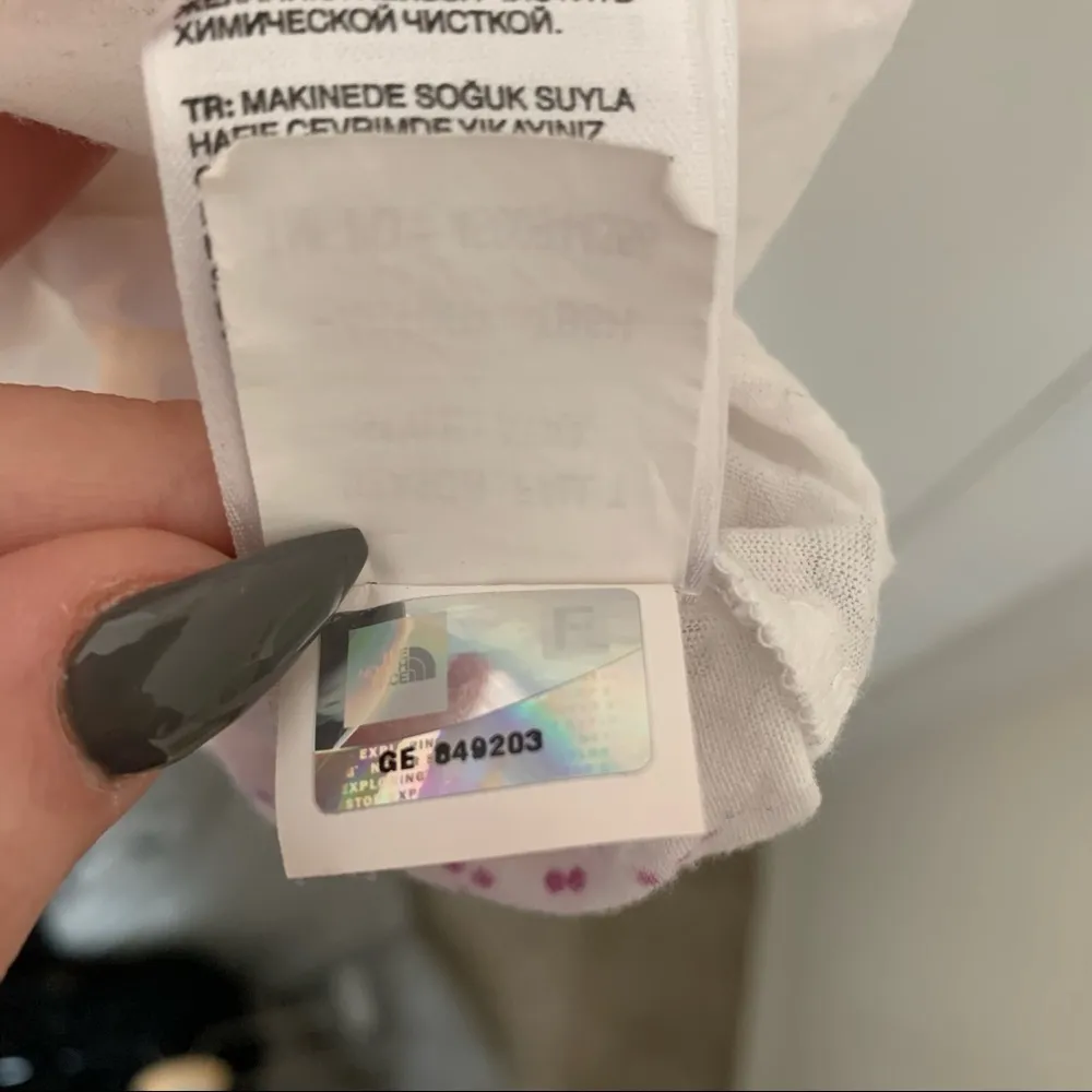 Like New North Face Mehndi henna burnout tshirt - Image 3