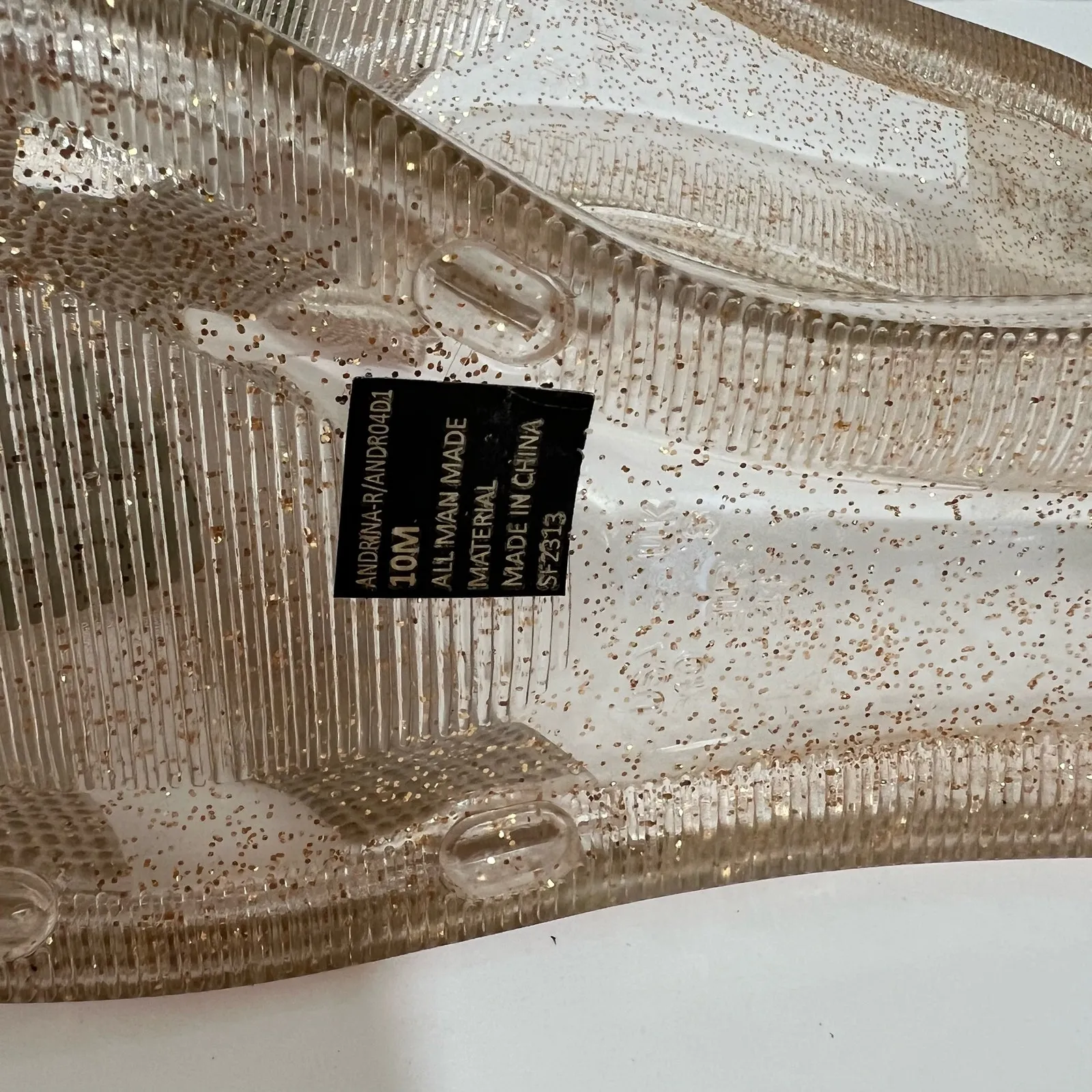 Steven New York Steve Madden Andrian Jewel Sandal In Gold Multi Size 10 New - Image 8