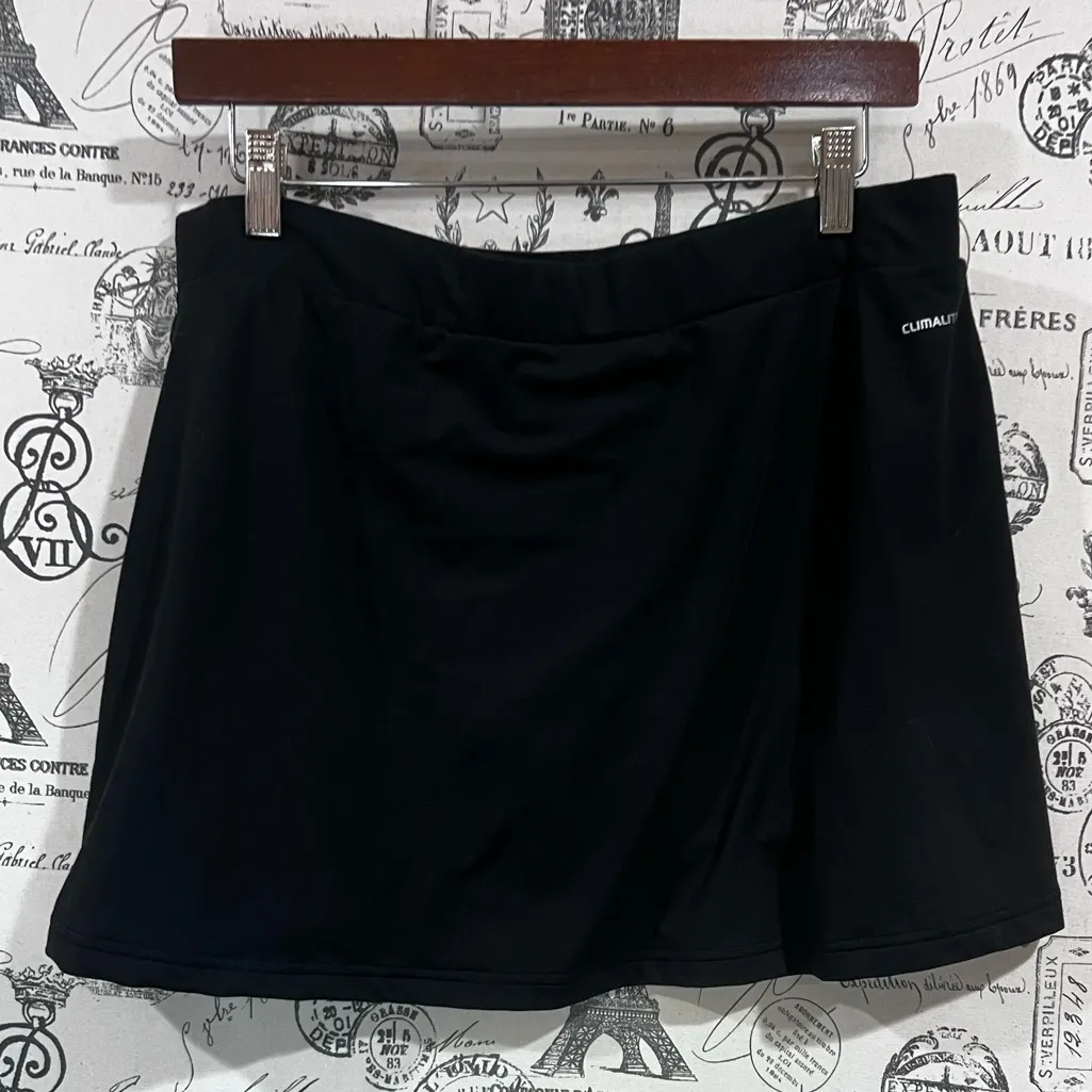 Adidas  Black Sports Skirt - Image 3