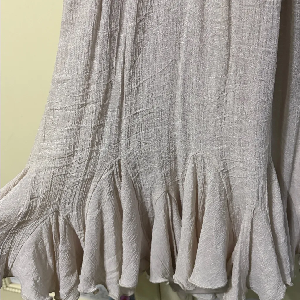 Aakaa Elegant Lace Halter mini Dress size small - Image 3