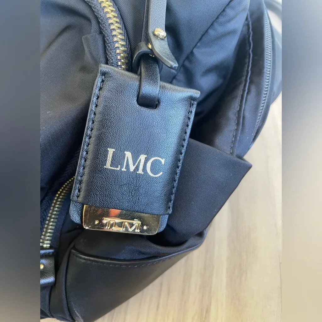 Tumi Black Women's Briefcase with Gold Accents - Image 13