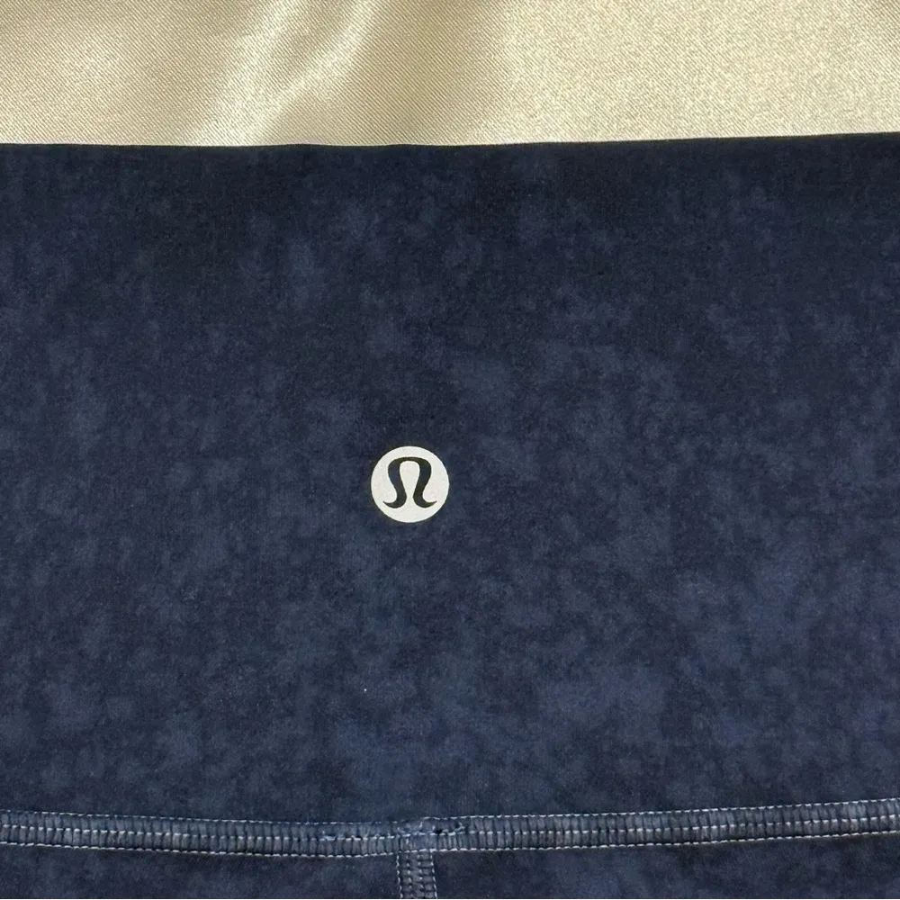 Lululemon Wunder Under Crop High-Rise Legging 21" Indigo Spray Mineral Blue 4 - Image 8