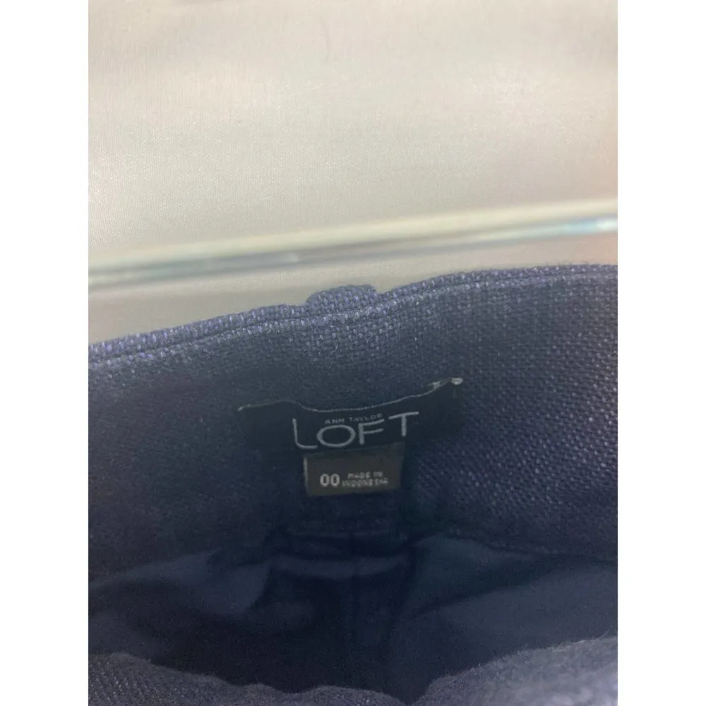 Ann Taylor LOFT Linen Shorts 00 - Image 2