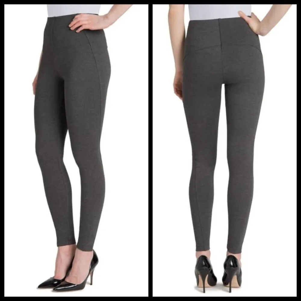 💕LYSSE💕 Ella Seamed Ponte Leggings Charcoal XS - Image 3