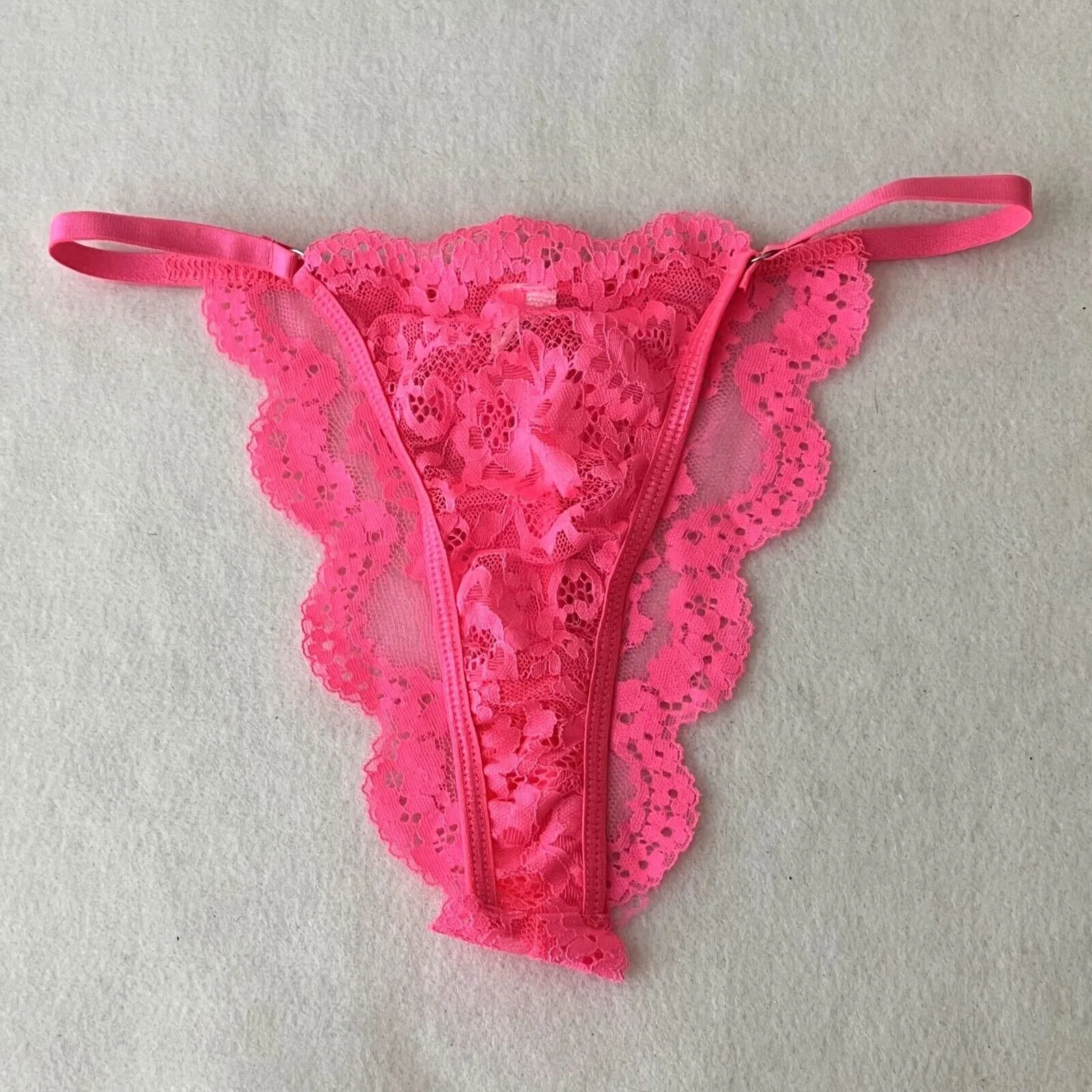 Yandy Pink Lace Two Piece Bra Panty Set - Image 6