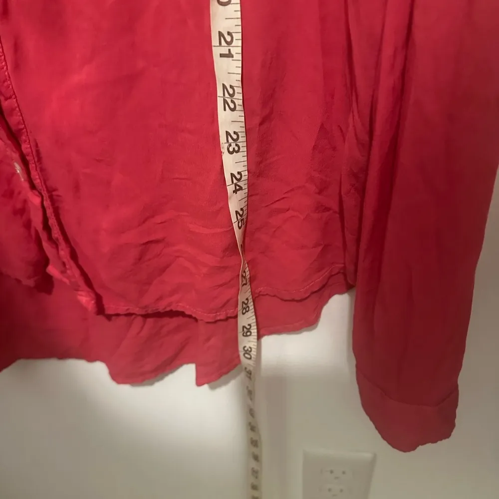 Cloth and stone pink button down shirt - Image 9