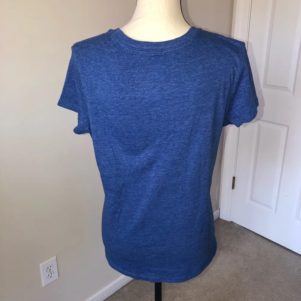 NFL New York Giants Ladies Blue T-Shirt SZ L - Image 3