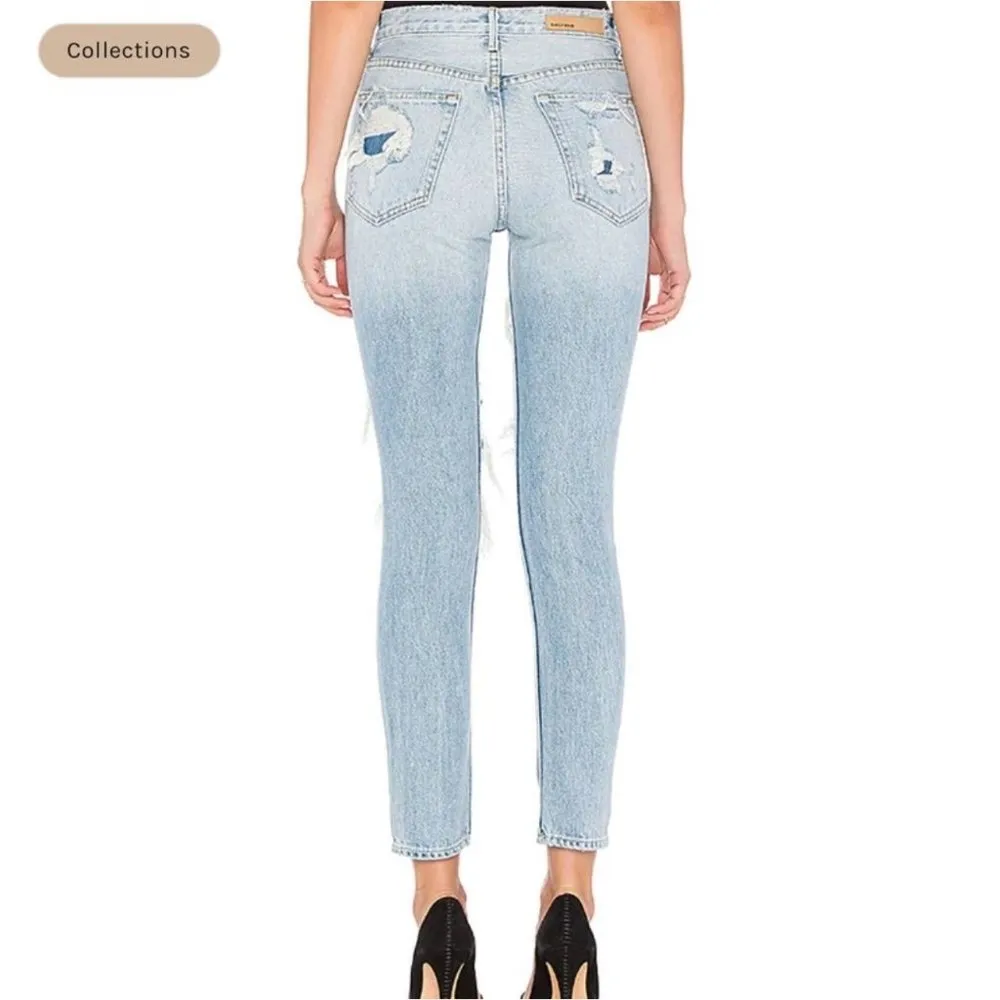 🎉HP🎉 NWT GRLFRNDxRevolve Karolina High-Rise E Street Distressed Skinny Jean 29 - Image 21