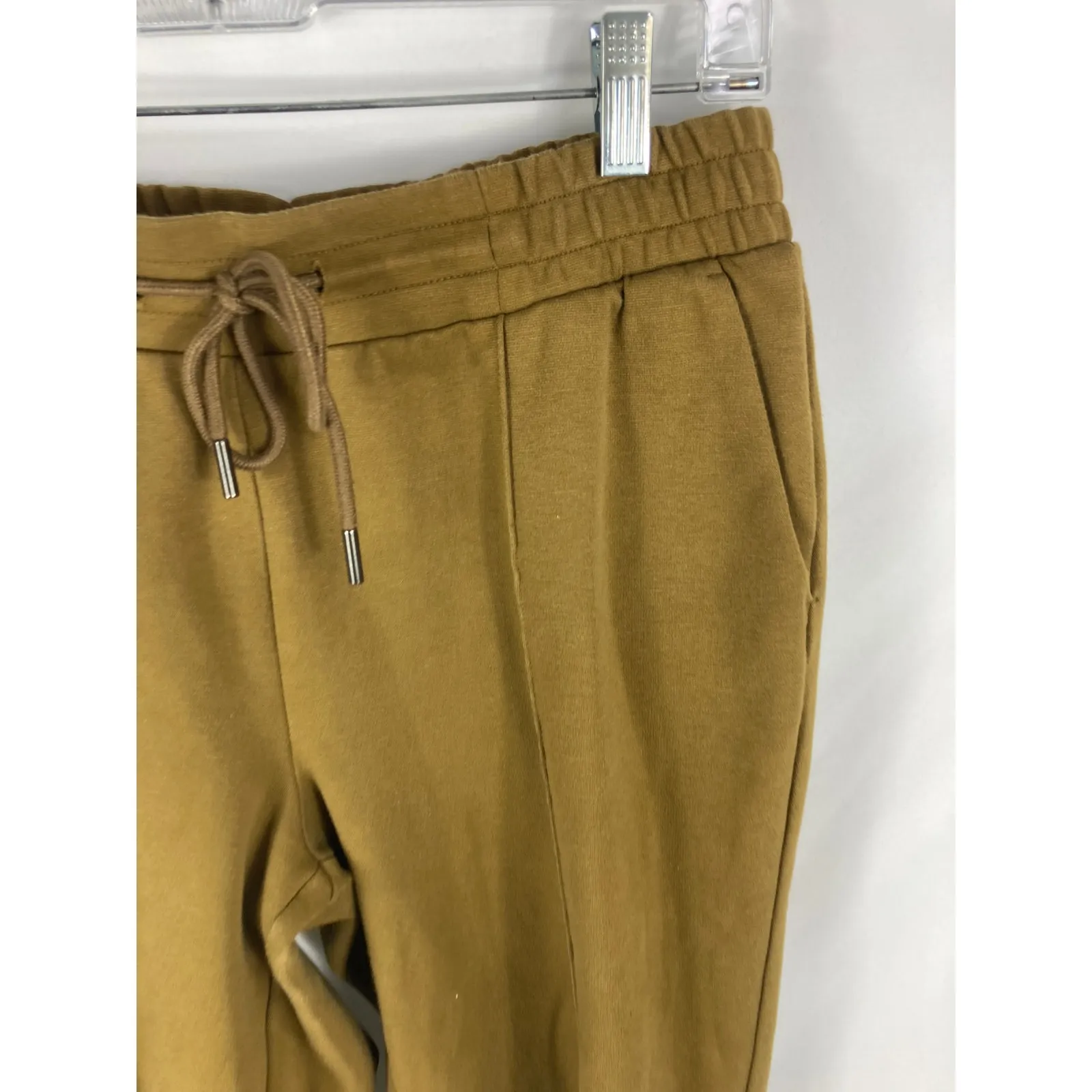 A New Day Olive Ankle Length Pull on Sweatpant Size Small - Image 3
