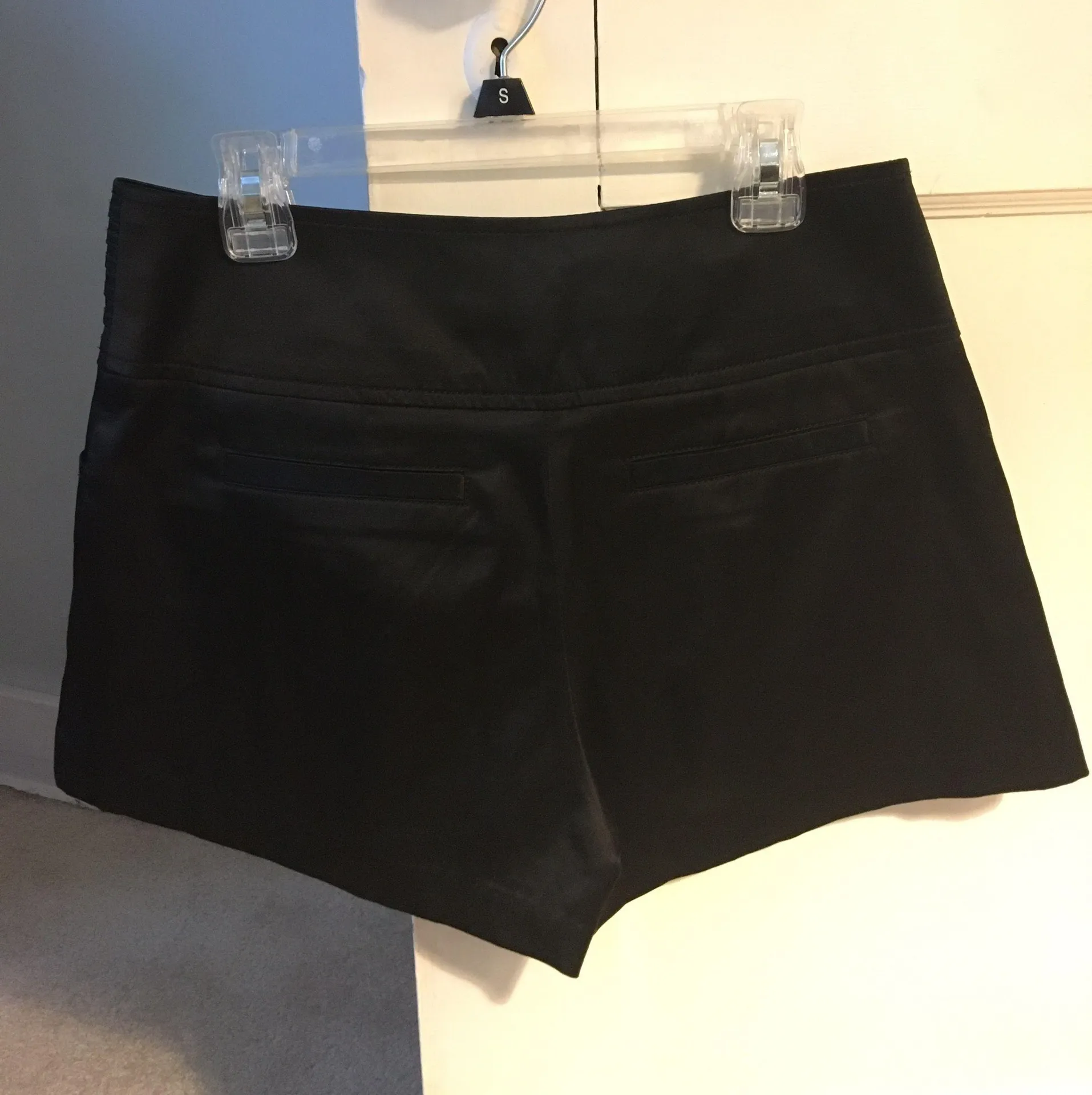 Satin Shorts Black - Image 6