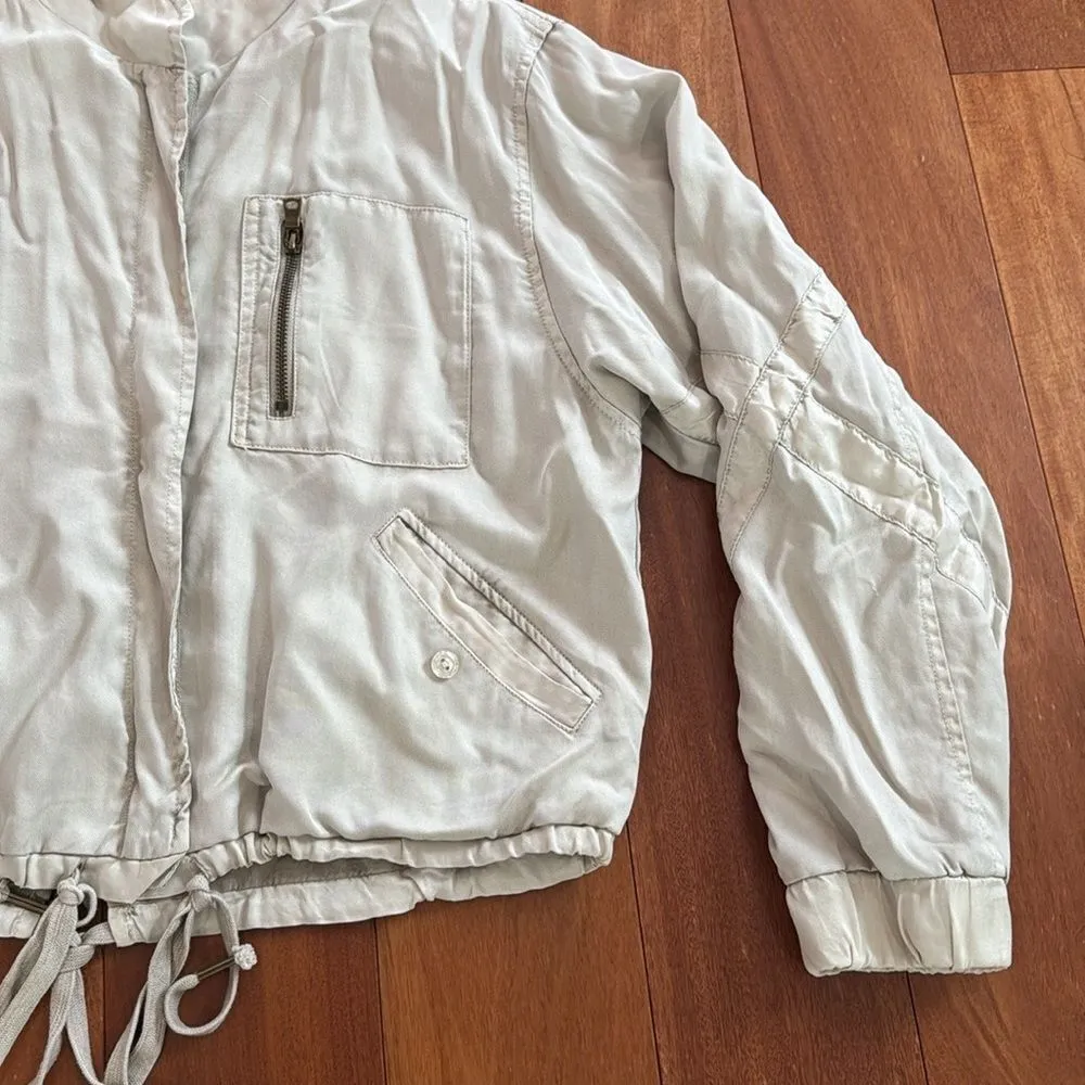 NWOT Young Fabulous & Broke Clara Utility Bomber Jacket Size S - Image 5