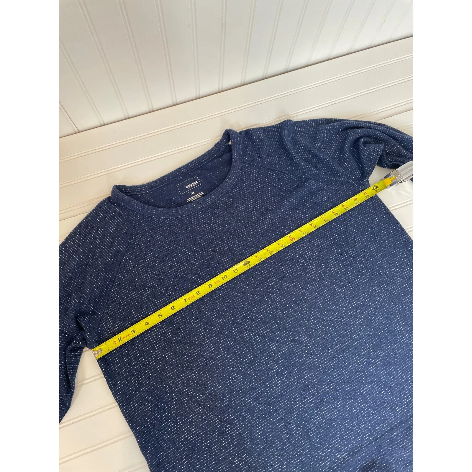 Sonoma  Turtle Neck Waffle Knit Top &  Crew Neck Raglan Tee Womens Bundle Sz XL - Image 7