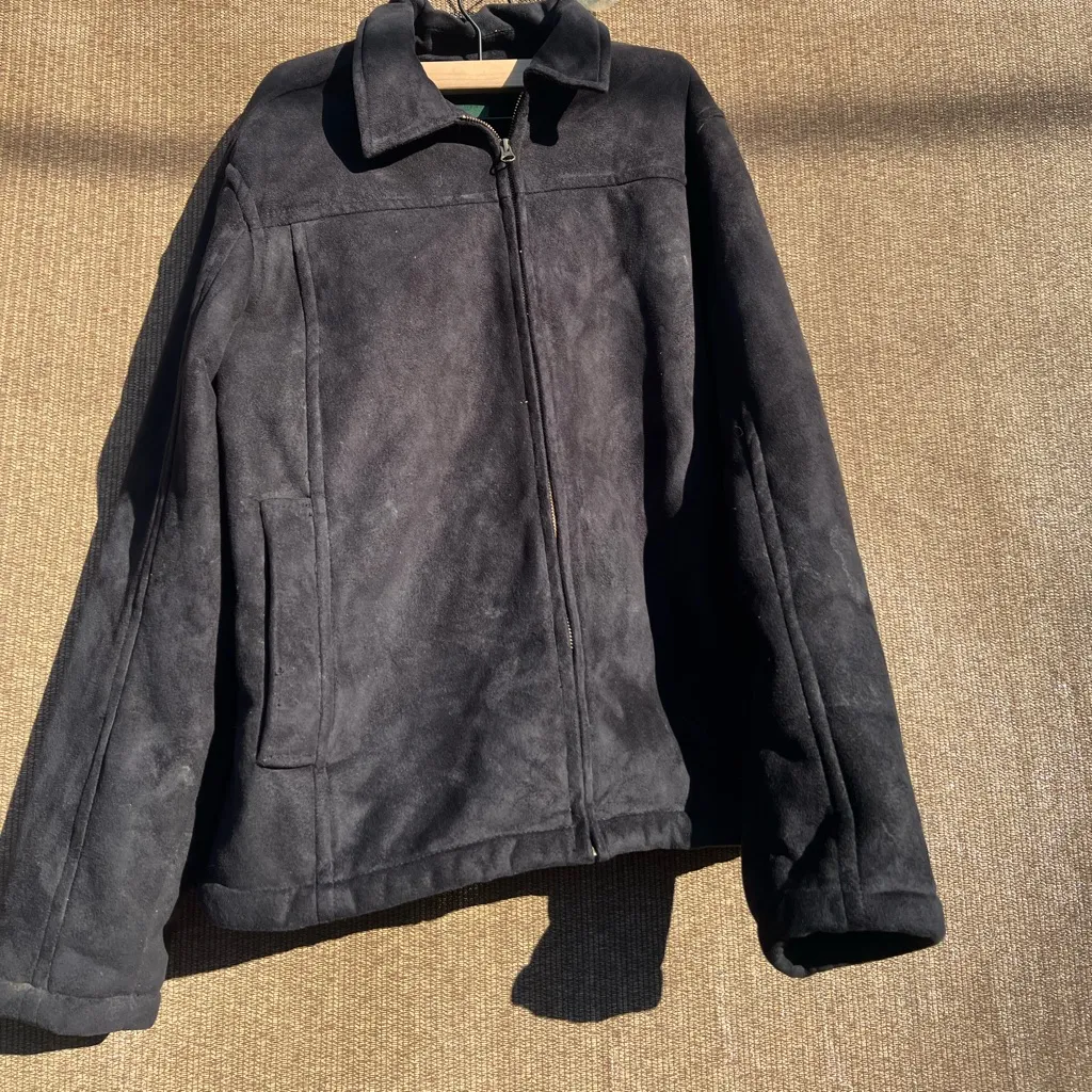 Vintage David Taylor women’s Sz Small Zip Sweater Black Warm Layer - Image 12