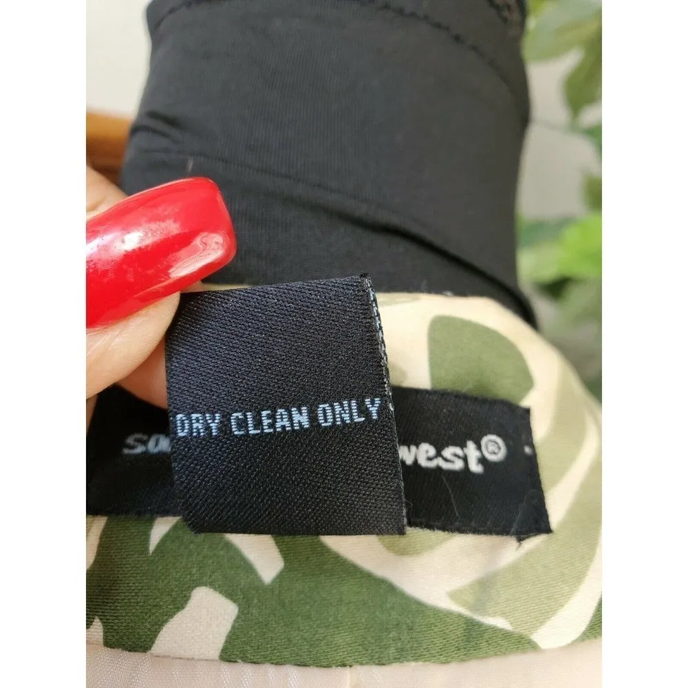 Saint Tropez West 100%Cotton Casual Jacket Size 1X - Image 9