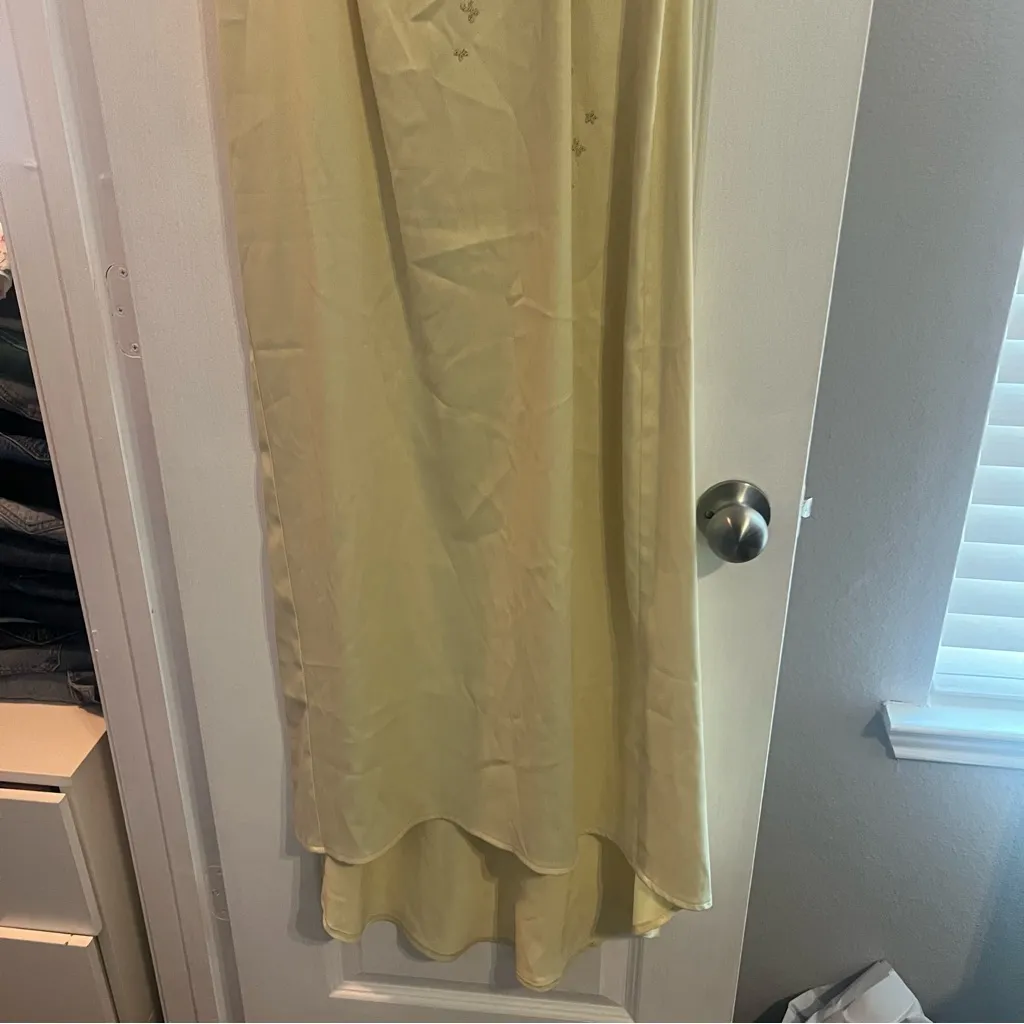 Rampage Yellow High Low Dress - Image 4