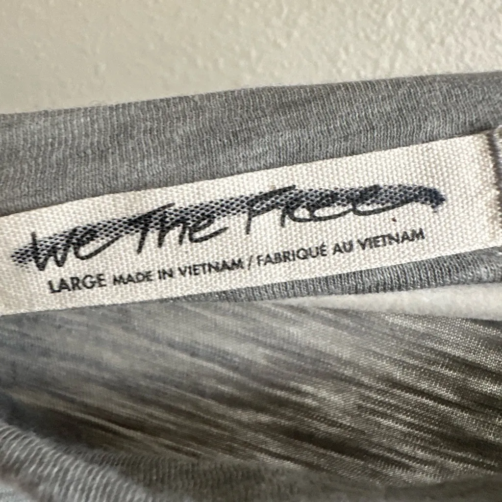 FREE PEOPLE. WE THE FREE Gray long sleeve Shirt. - Image 3
