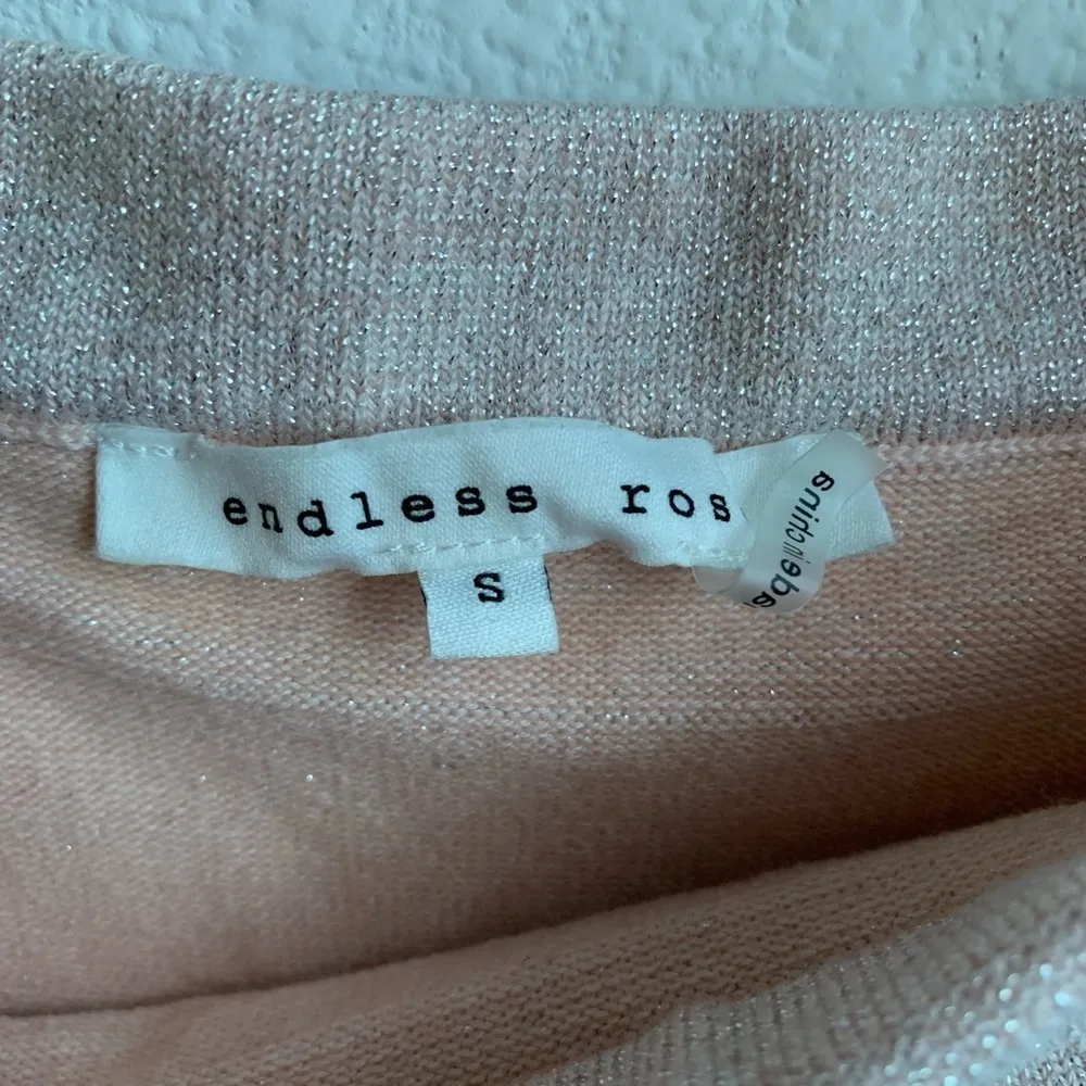 Endless Rose Pink Metallic Dress S - Image 3