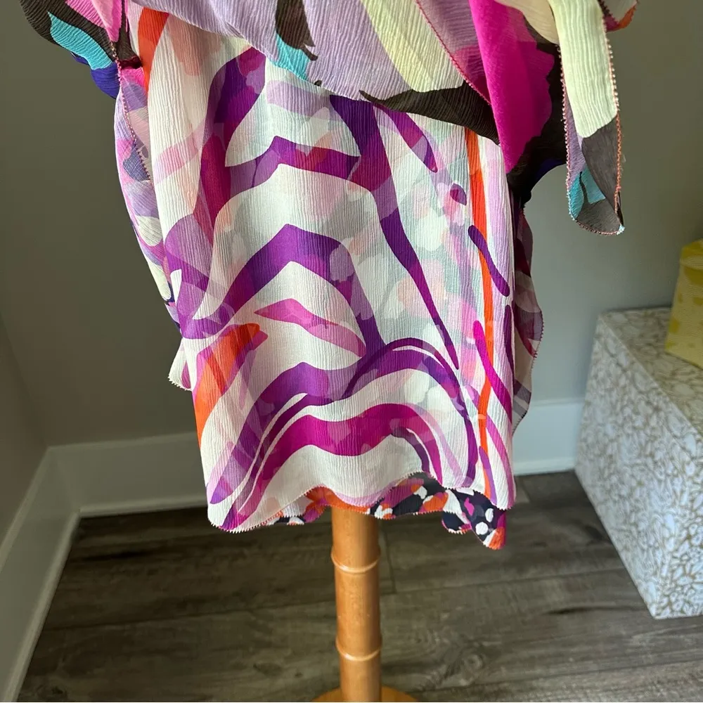 Diane von Furstenburg silk scarf dress - Image 9