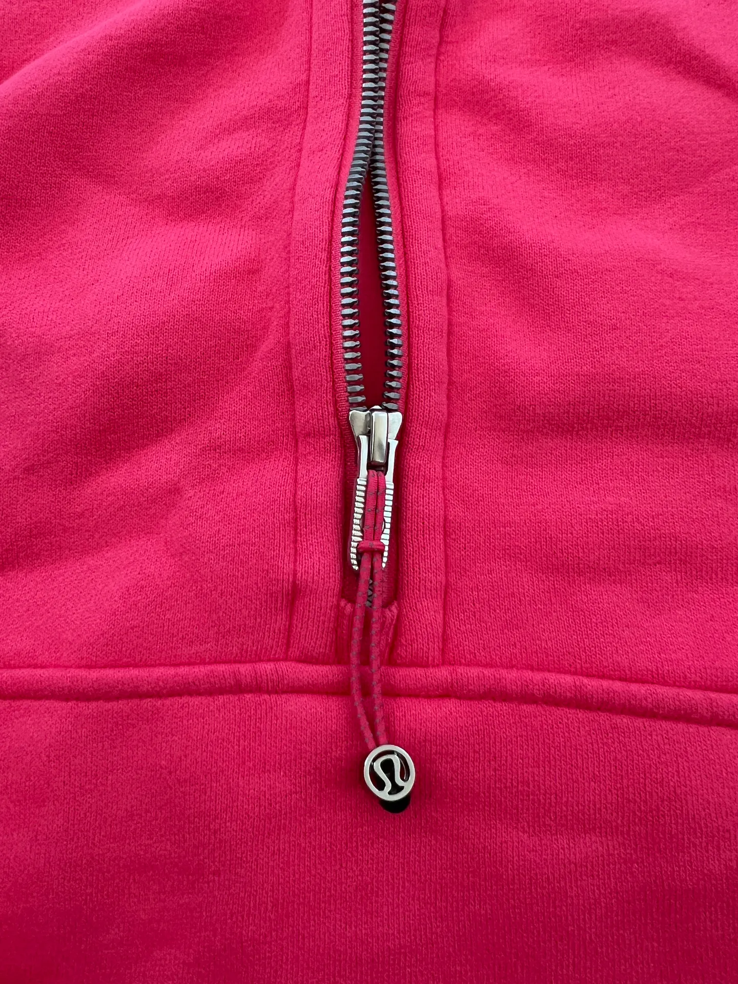 Lululemon NWOT Lululenon Scuba Half Zip Hoodie XS/S Sonic Pink - Image 2