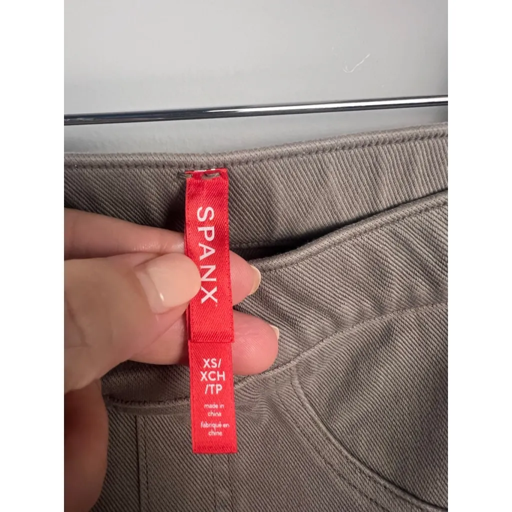 Women's Spanx Jean Leggings Earthy Taupe Size XS - Image 4