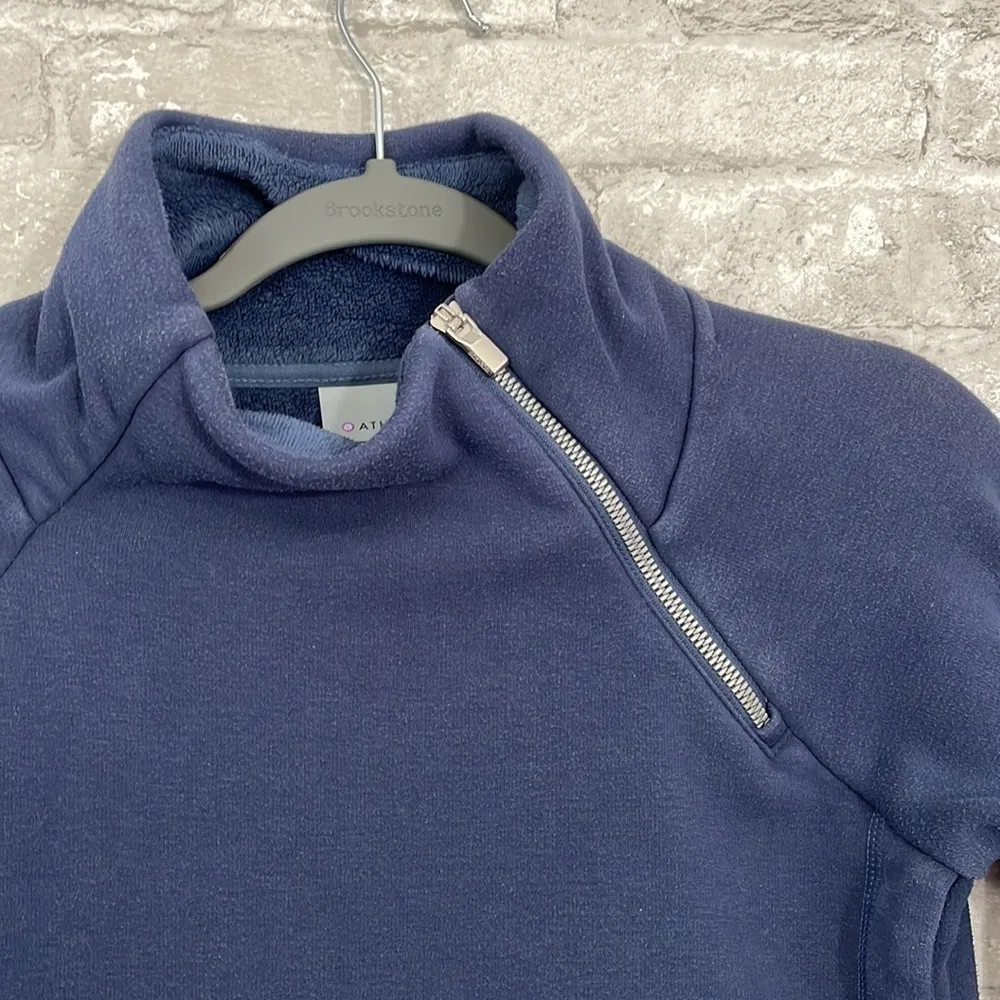 Athleta Fancy Fleece Cozy Karma Asym
Pullover - Image 4