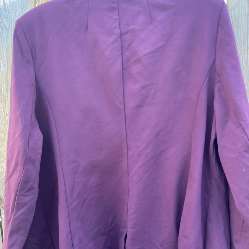 Lane Bryant Rich Purple  Bryant Blazer - Image 6
