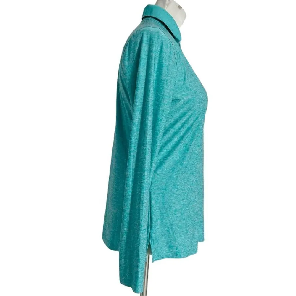 Coolibar Small Collared Long Sleeve Shirt Sun Protectant Athletic - Image 3