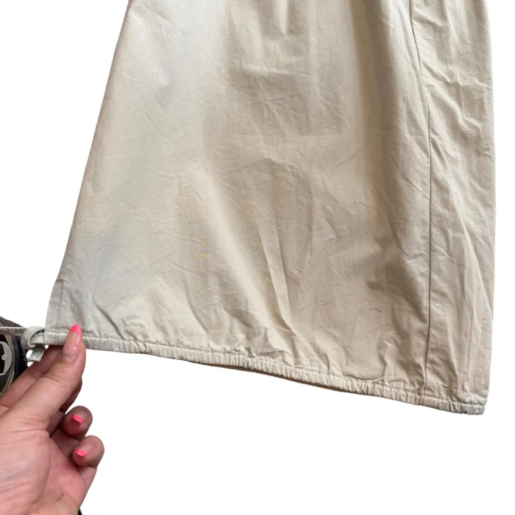 Bec‎ & Bridge Women’s 4 Oversized Wide Leg Cargo Pants Beige Khaki Baggy Trendy - Image 10