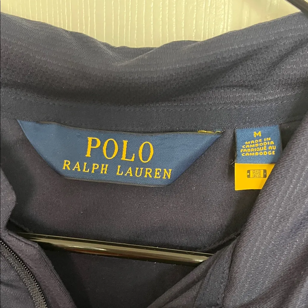 Ralph Lauren Polo Navy Quarterzip - Image 2