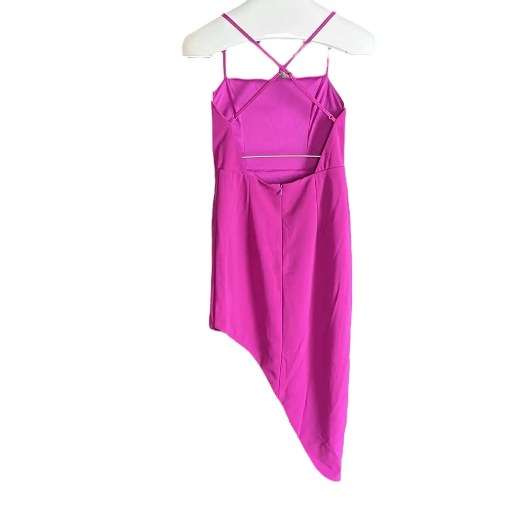 Lulu’s Pretty Flirtatious Purple Backless Midi Bodycon Dress - Image 5