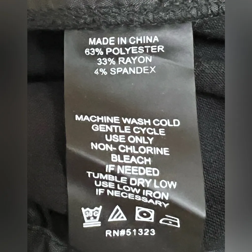 Vince Camuto Women’s Black Pants - Size 14 - VGUC - Image 7