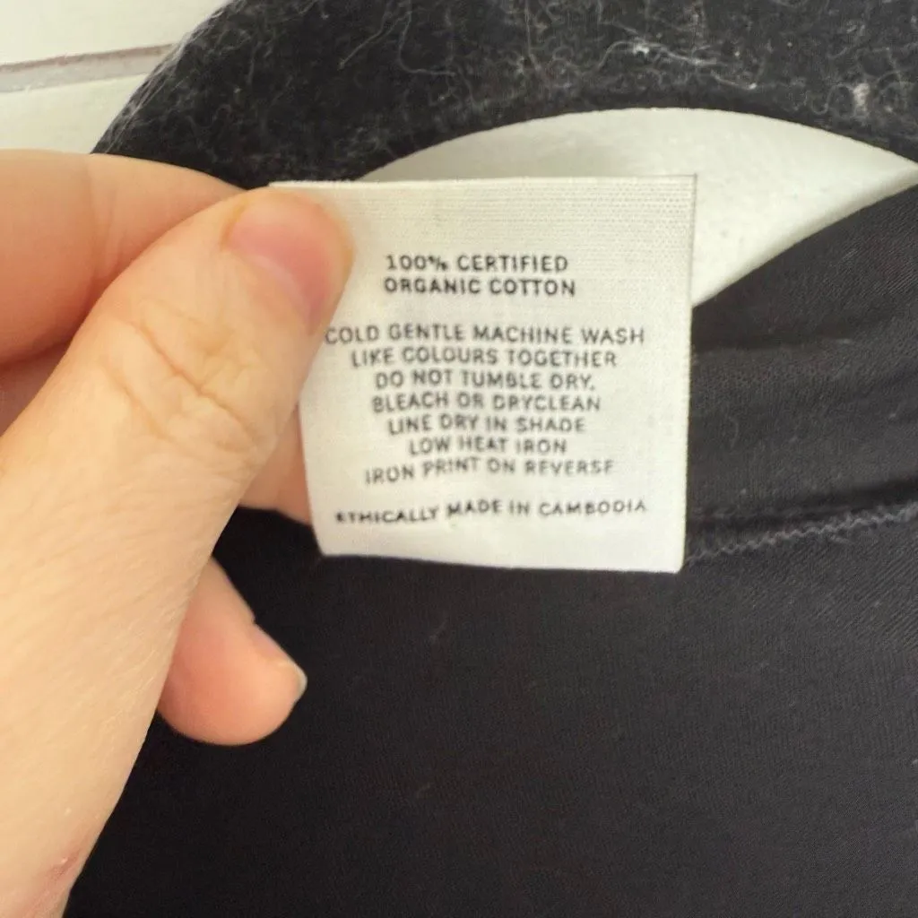 Recreate Women’s Extra Small Black Organic Cotton Jacket Cardigan Size XS - Image 3