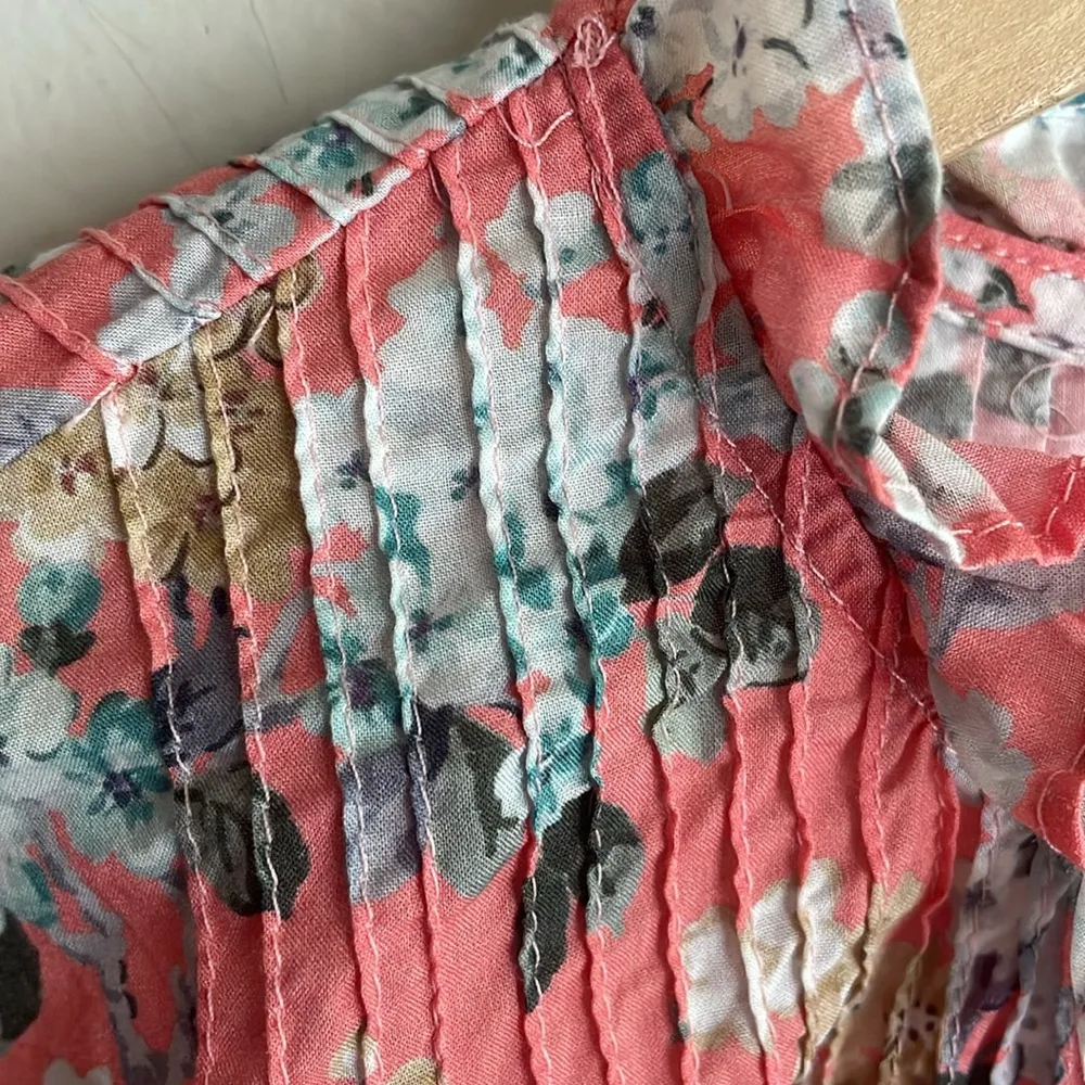 J. Crew Ruffle Popover Liberty London Josephine Floral Blouse Top - Image 7