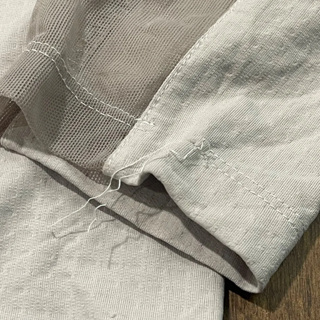 IBKÜL Long Sleeve Tee Women's Size XL Gray Textured UPF 50+ Athletic Dry Wicking - Image 7