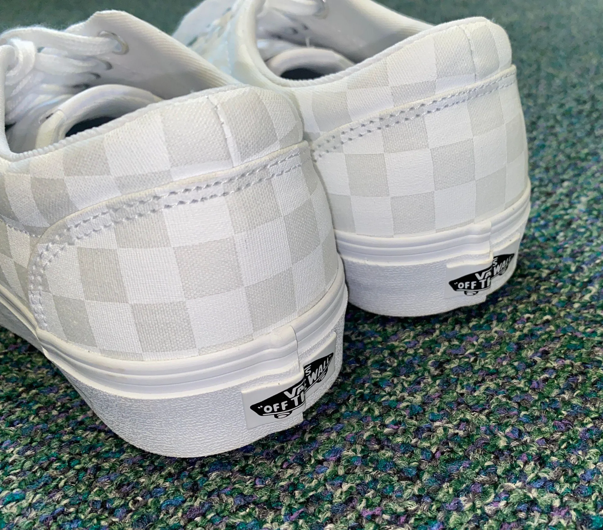 Vans Checkered Shoes Sneakers - Image 5