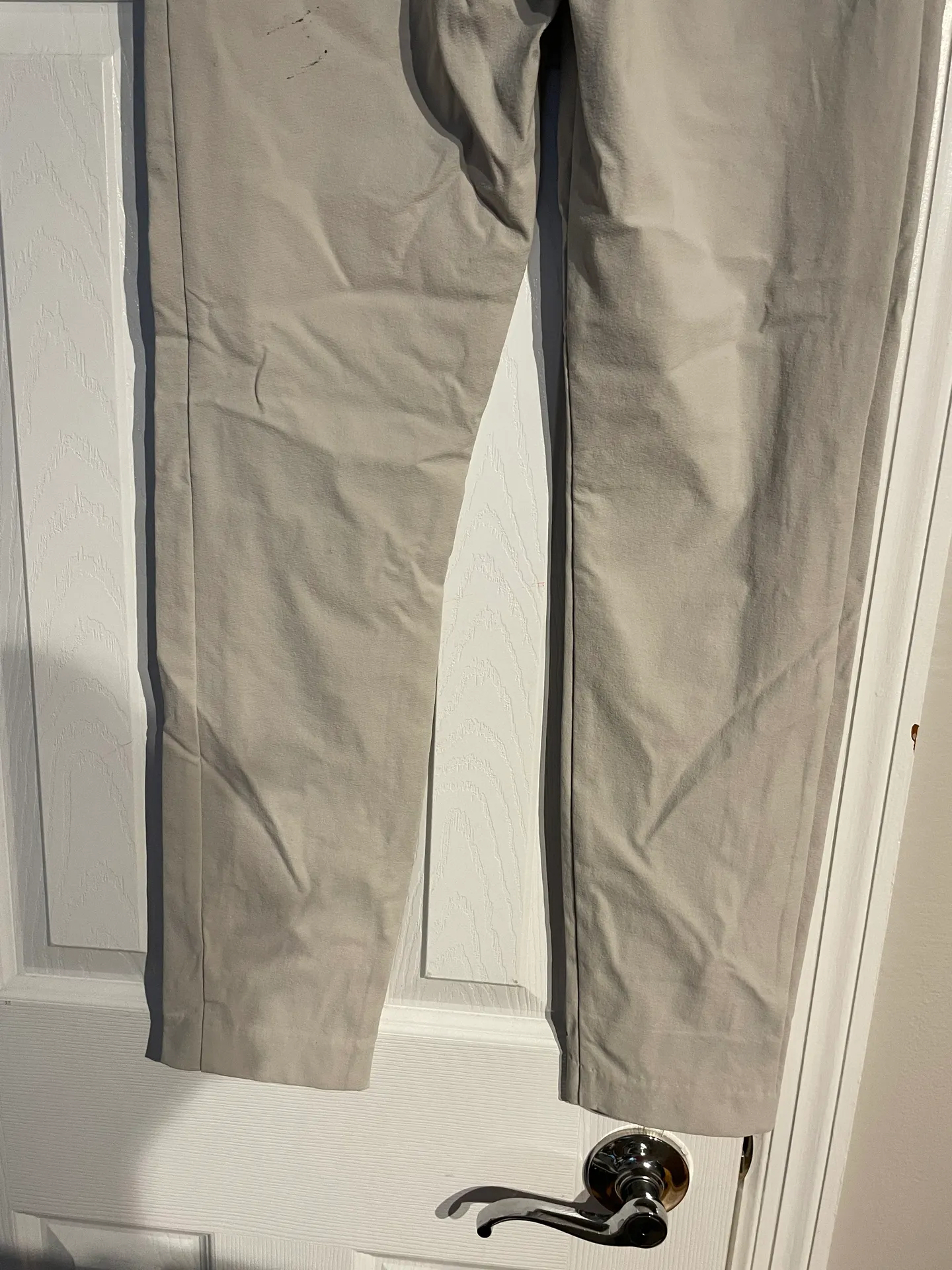 NWOT 4 Wander Slim Ankle Pant Avalon Cream Gray 353450 - Image 6