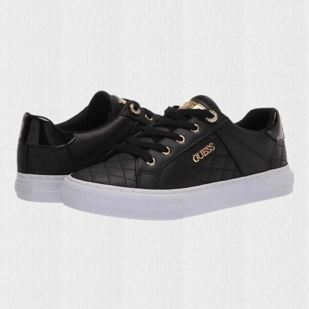 GUESS Women’s Loven Quilted Sneaker – Size 9.5 (Worn Once) - Image 6