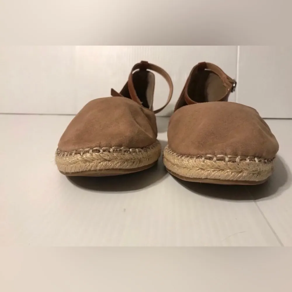 Torrid ankle strap espadrille brown sandals shoes size 12 W - Image 4