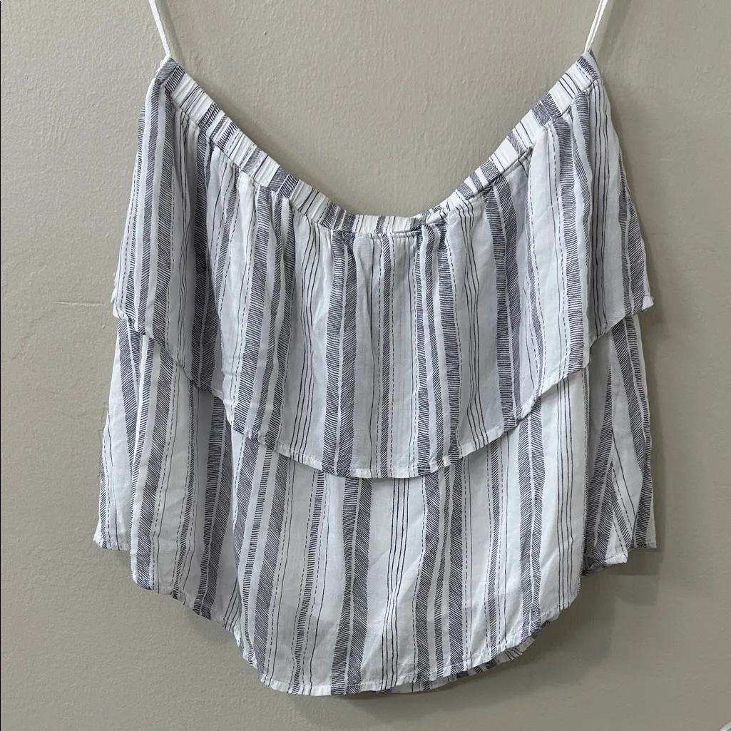 Bella Dahl Strapless Flowy Top Sz S - Image 3