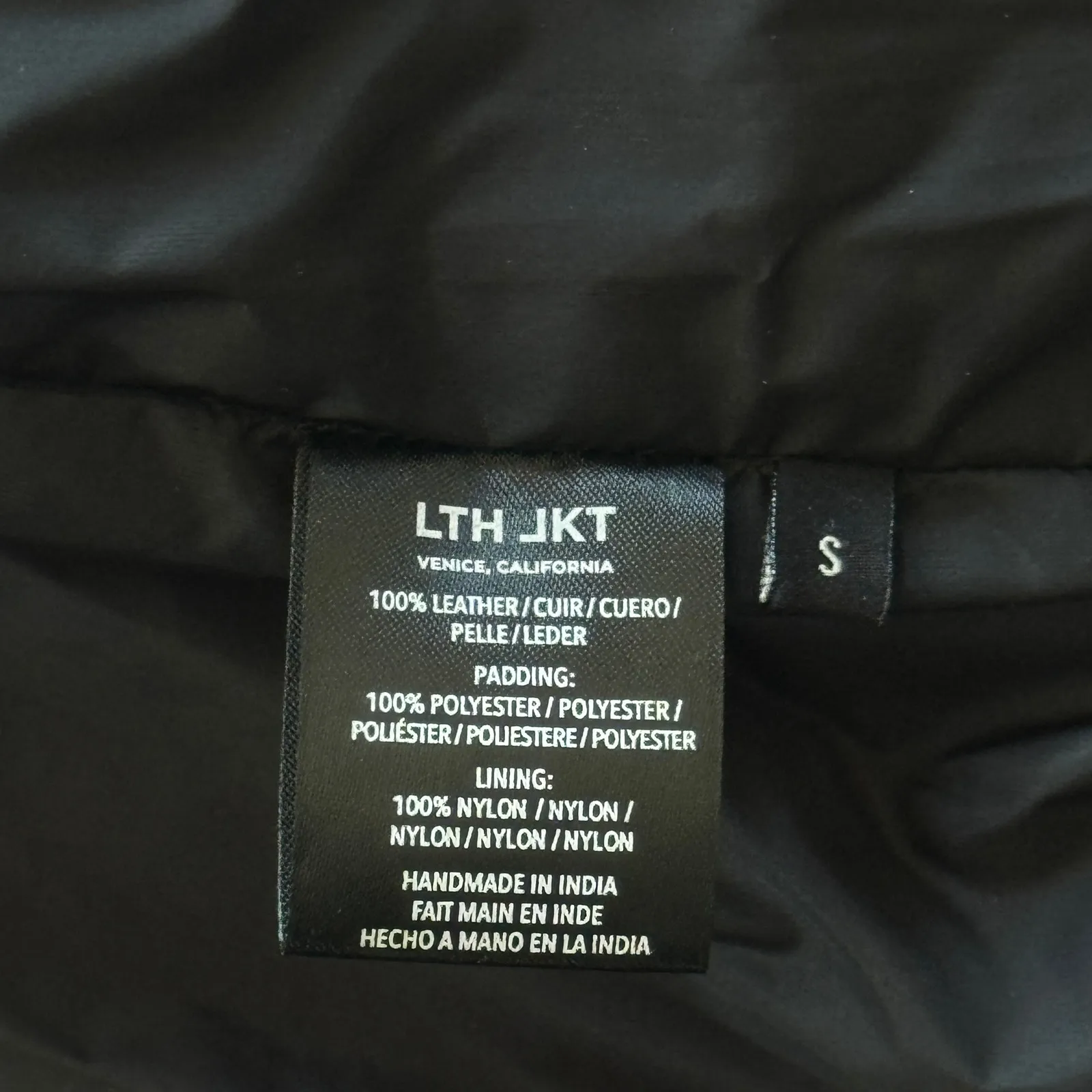 LTH JKT Cay Cropped Puffer Jacket in‎ Pearl White Size Small - Image 14