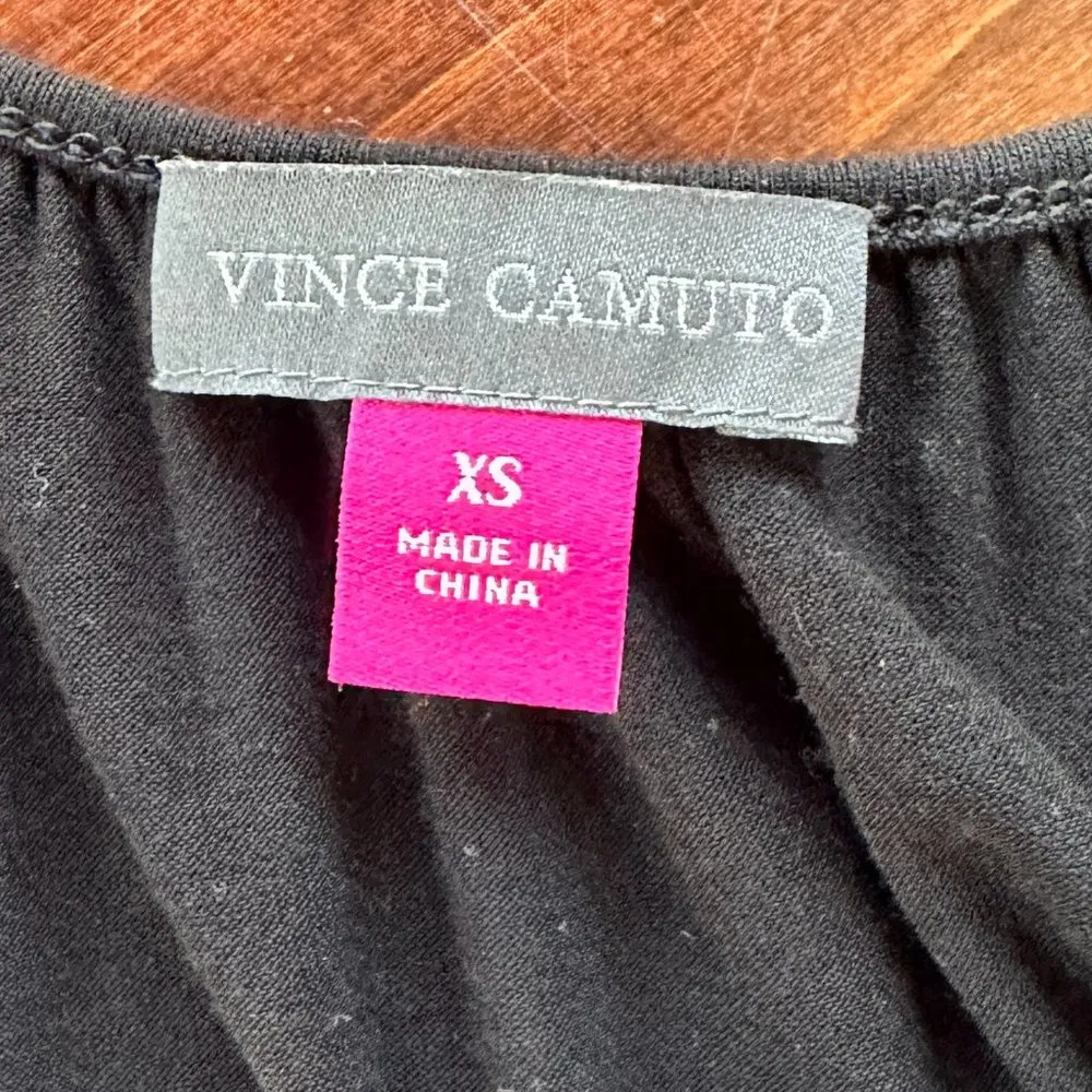 NORDSTROM Vince Camuto cold shoulder ruched bottom knit mini dress - xs - Image 8