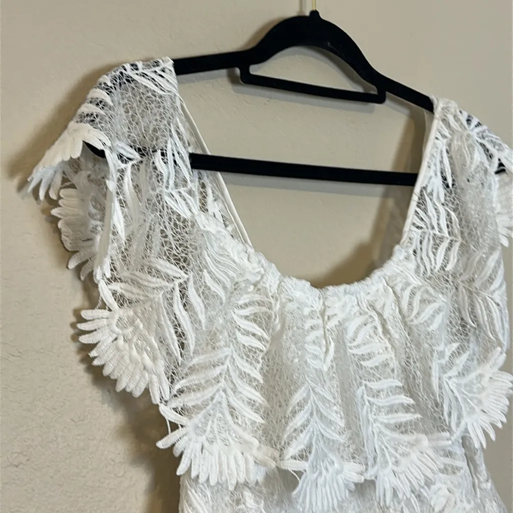 Lovers‎ & Friends Dream Vacay Lace Dress Size Medium - Image 4