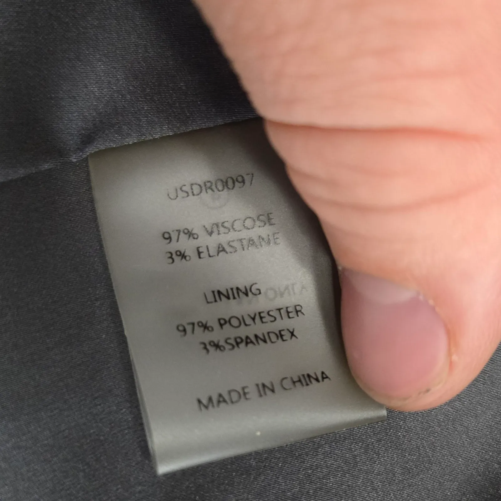 Universal Standard Gray Long Blazer Coat Modern Minimalist Workwear Size Small - Image 8