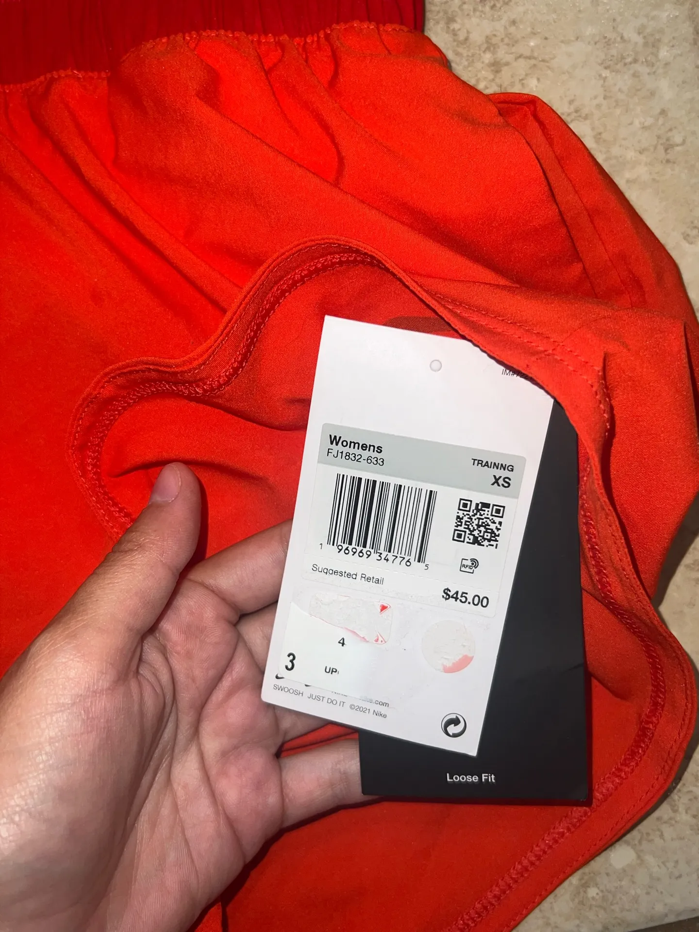 Nike High-Waisted Dri-Fit Shorts - Image 2