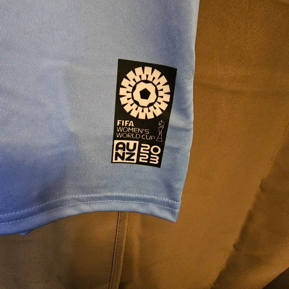 2023 Women's FIFA World Cup Team Argentina Jersey Blue Size XL - Image 4