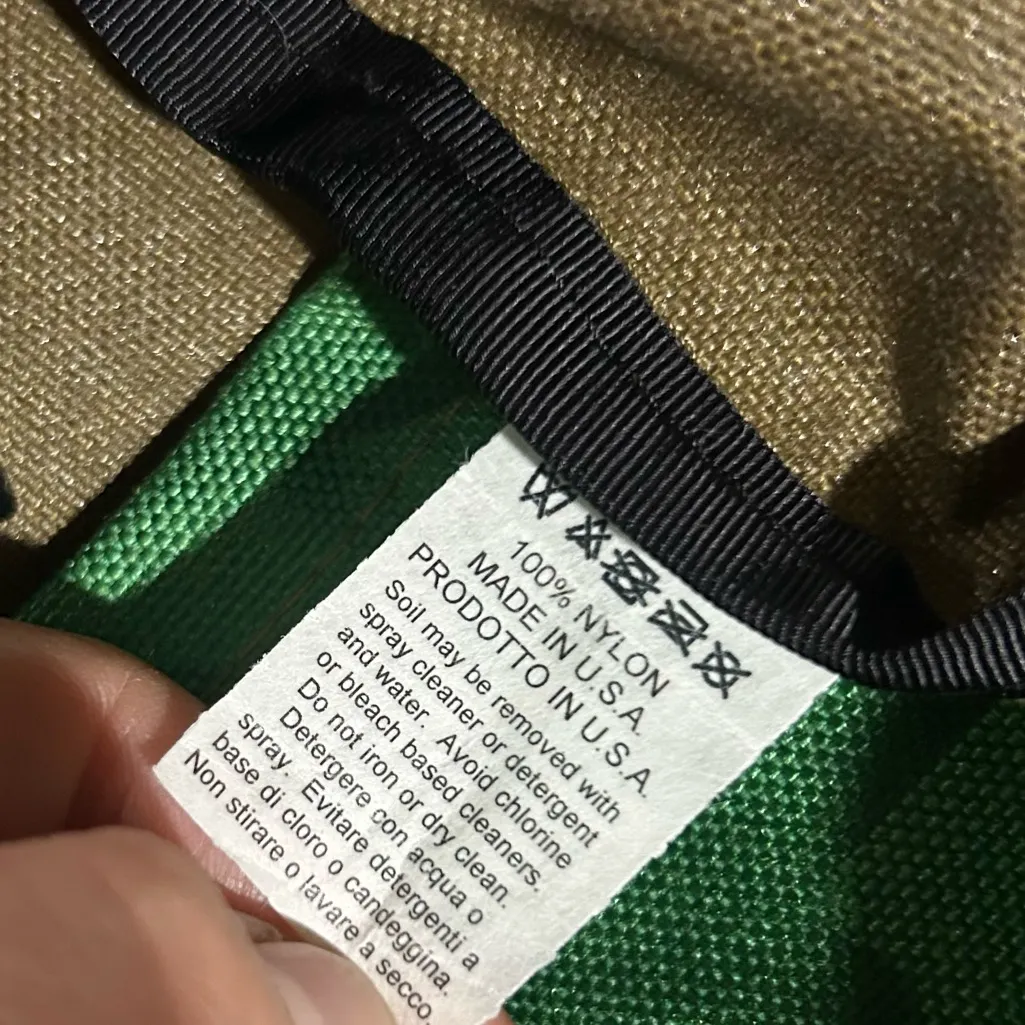 BAGSINPROGRESS BIP Army Green Nylon Backpack - Image 9