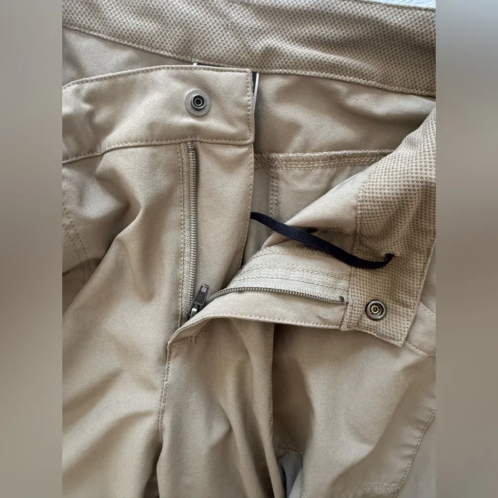 Patagonia Women's Quandary Pants Tan Khaki Activewear Outdoor Pants Size 14 - Image 10